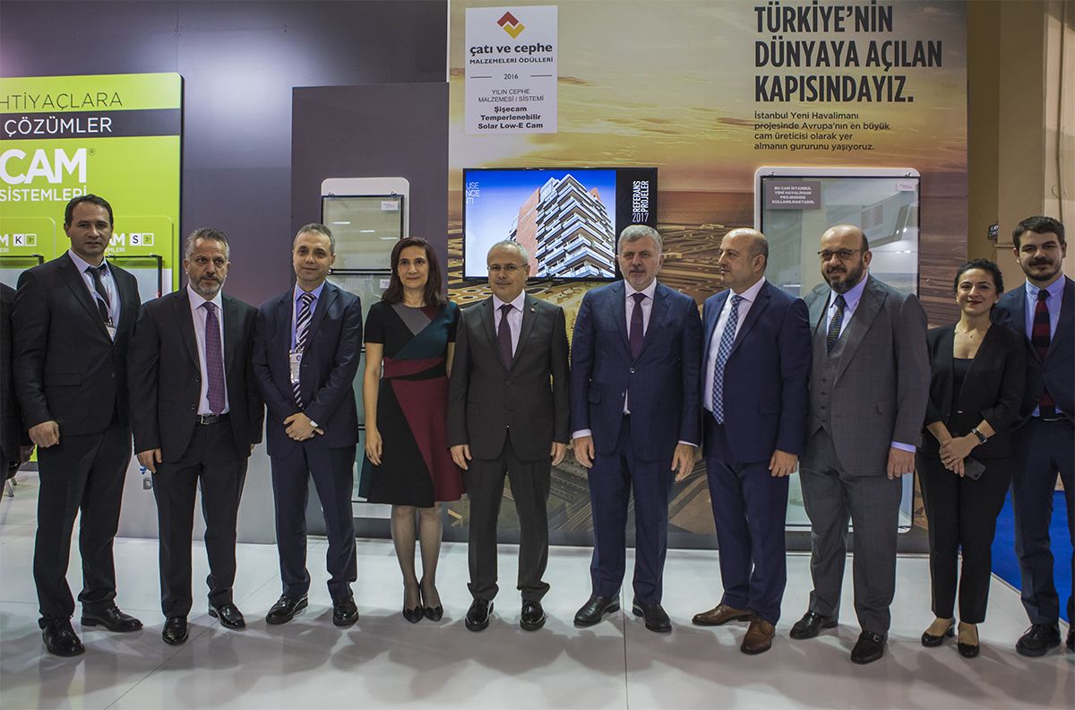 Şişecam Düzcam Enerji Tasarrufu Sağlayan Ürünlerini ENIPE 2018 Fuarı’nda Tanıttı