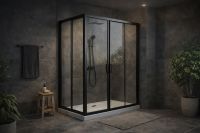 Bella Siyah Duşakabin