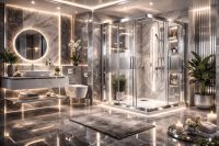 Lüx Eloksal Duşakabin