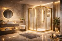 Lüx Gold Duşakabin