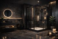 Lüx Siyah Duşakabin